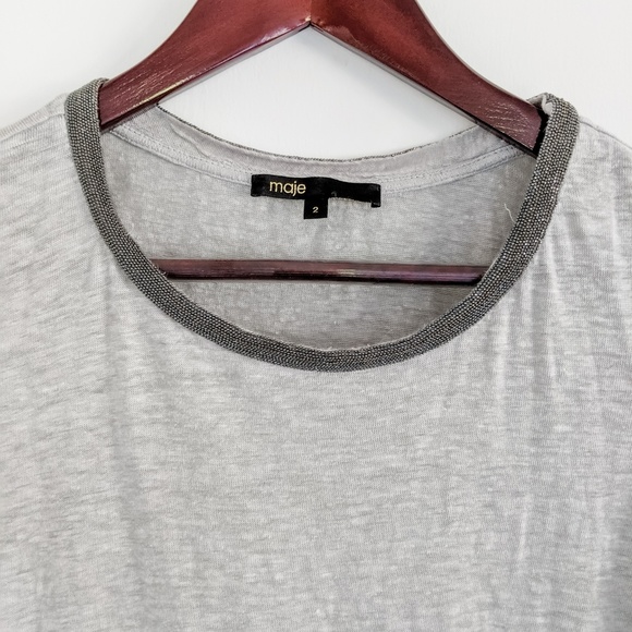 Maje embellished tee - Picture 3 of 3